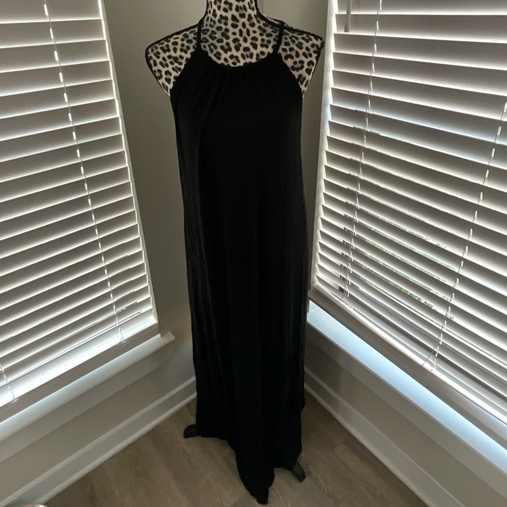 Women’s Adora Black Sundress Maxi Length - NWT - Small - Large